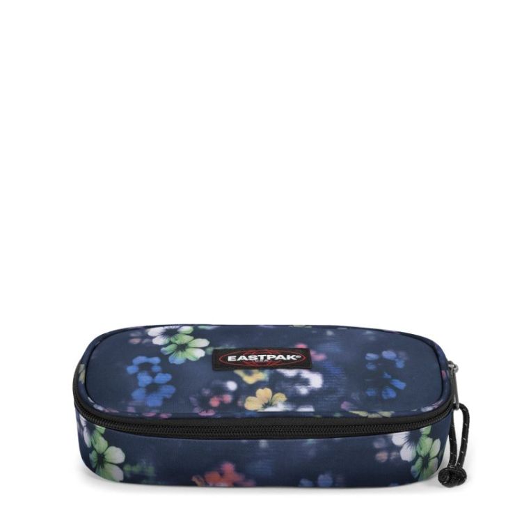 Oval single flora fade navy