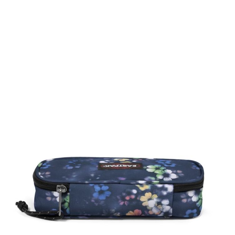 Oval single flora fade navy