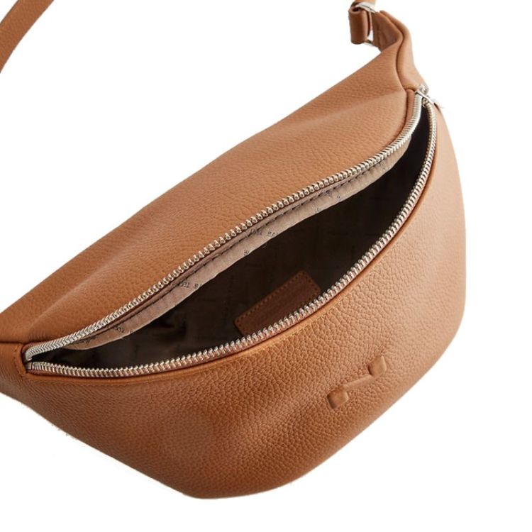 Large derby bum bag cognac