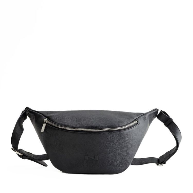 Large derby bum bag black
