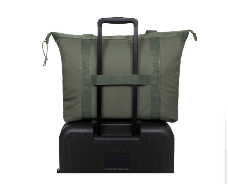 Travel tote khaki