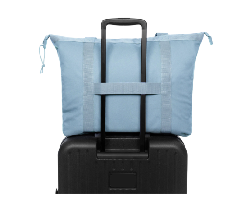 Travel tote monotone blue