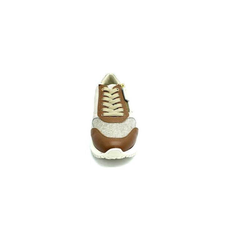 6976 leder+stof ecru